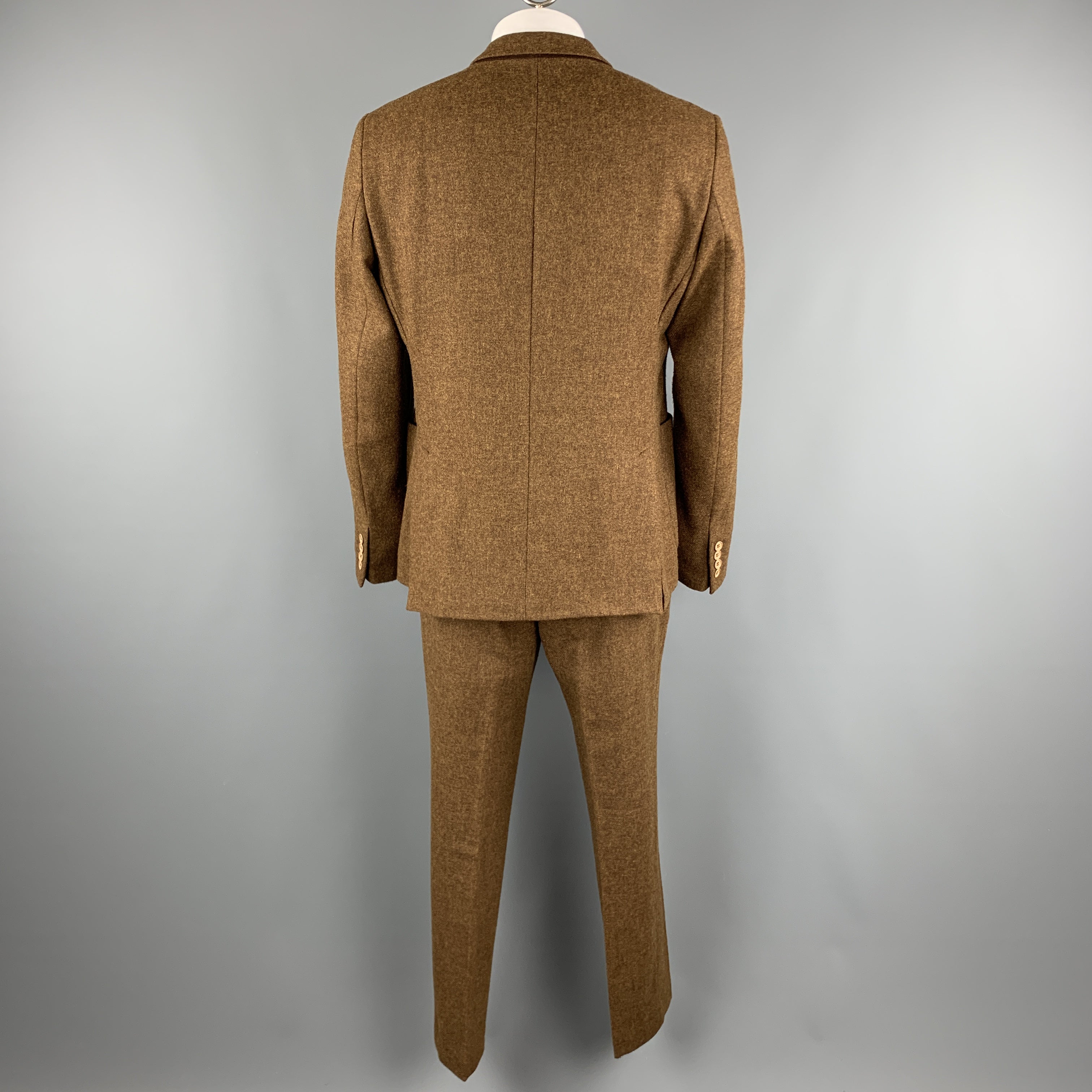 ACNE STUDIOS Size 44 Brown Tweed Wool Blend Nautical 36 31