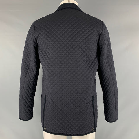 FUMITO GANRYU Size M Navy Quilted Jacket