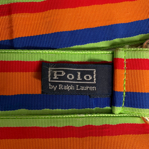 POLO by RALPH LAUREN Size One Size Multi-Color Stripe Ribbon Belt