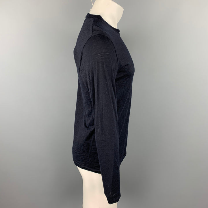 OUR LEGACY Size M Navy Merino Wool Crew-Neck Pullover Sweater
