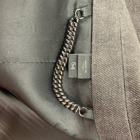 BURBERRY PRORSUM Size 44 Regular Charcoal Wool Notch Lapel Sport Coat