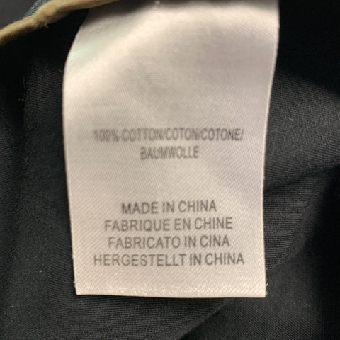 PAUL SMITH JEANS Size L Black Cotton Hooded Jacket