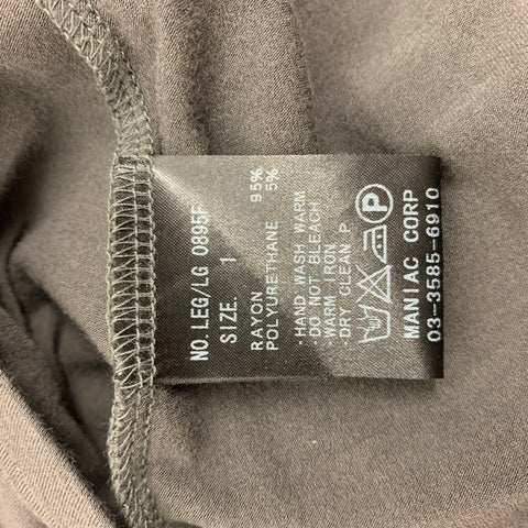 HUMANOID Size S Grey Heather Modal Blend Leggings