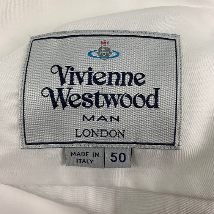 VIVIENNE WESTWOOD Size M White Cotton Button Up Long Sleeve Shirt