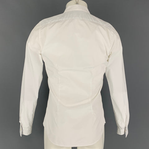 PAUL SMITH Size S White Cotton Button Up Long Sleeve Shirt