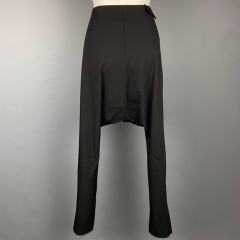 M.A+ Taille S Pantalon habillé noir à entrejambe bas