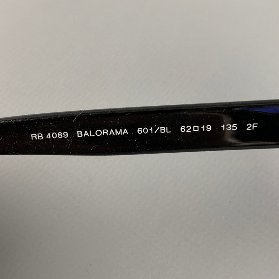 Gafas y gafas de sol de acetato negro RAY-BAN