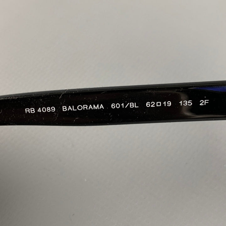 Gafas y gafas de sol de acetato negro RAY-BAN