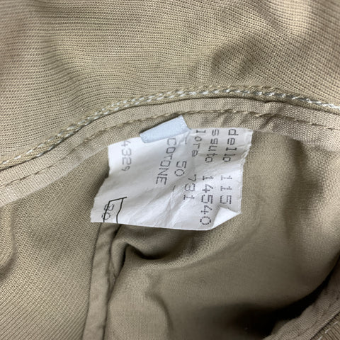 J.W. BRINE Size 34 Khaki Cotton Blend Zip Fly Casual Pants