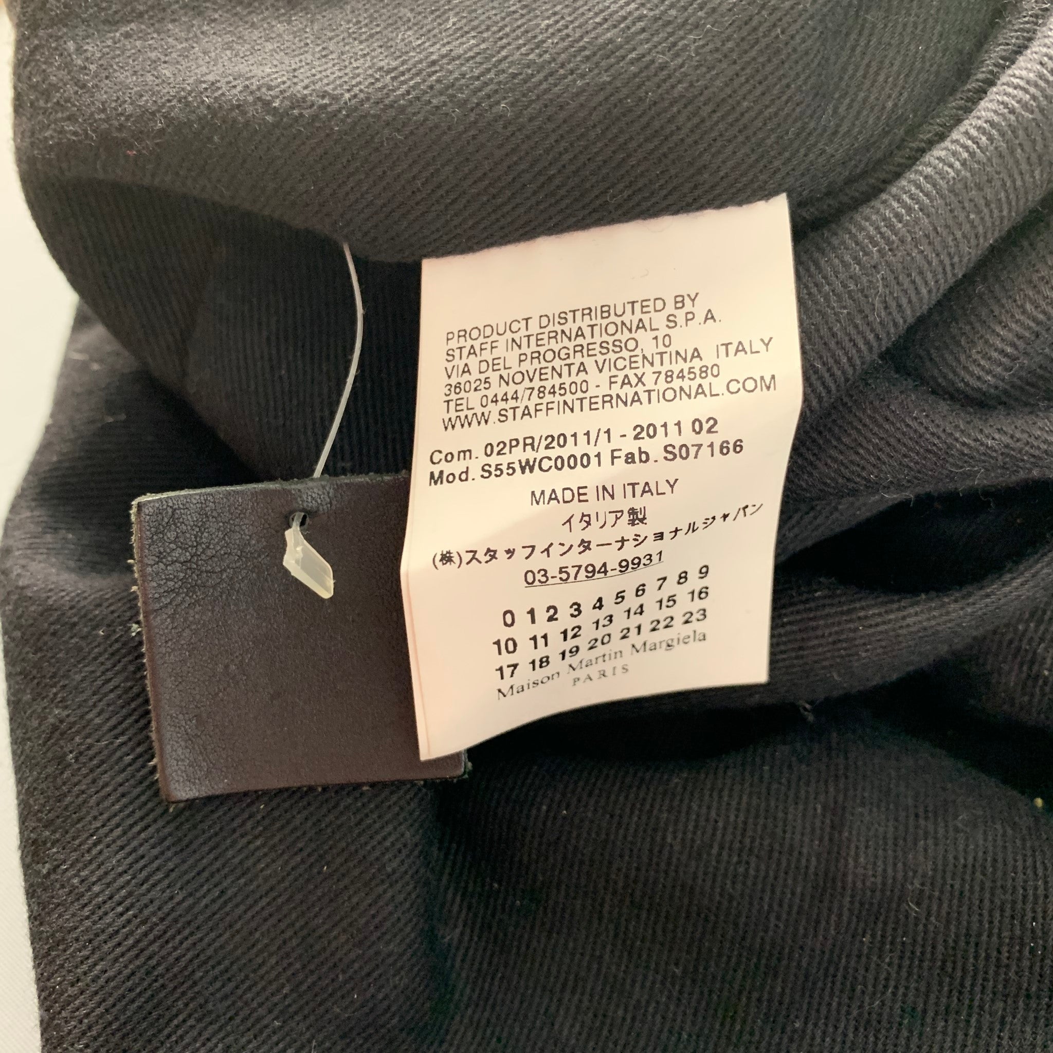 MARTIN MARGIELA Black Leather Top Handles Bags – Sui Generis
