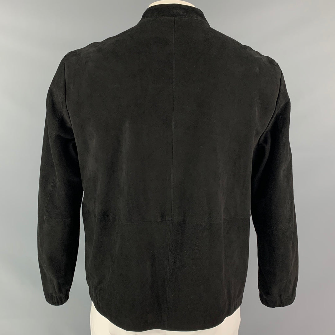 THEORY Size XL Black Solid Jacket