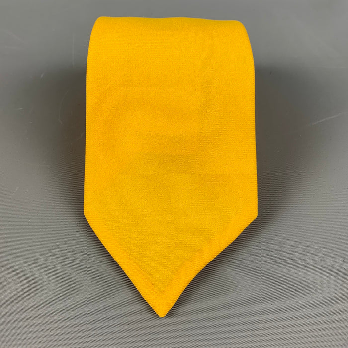 MARNI Yellow Polyester Tie