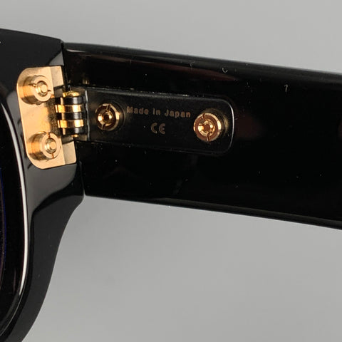 DITA Black Gold Acetate Sunglasses