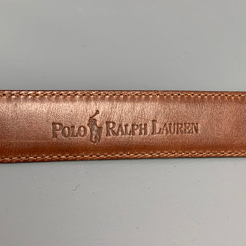 POLO by RALPH LAUREN Size 34 Black Alligator Belt