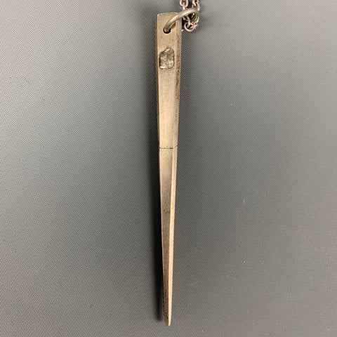 PARTS OF FOUR Sterling Silver Long Pendant Necklace