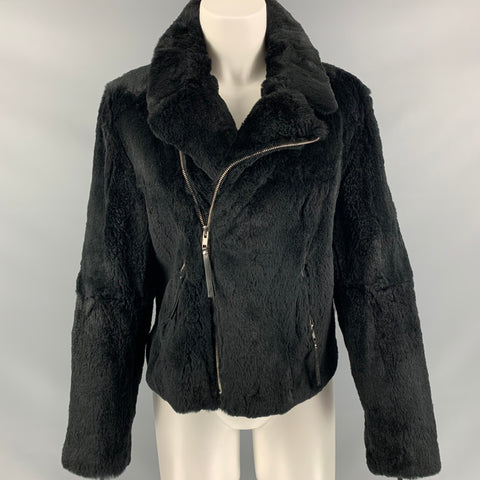 ADRIENNE LANDAU Size M Black Jacket (Outdoor)
