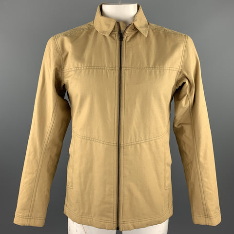 ARCTERYX Size M Khaki Cotton Zip Up Insulated Proxy Jacket