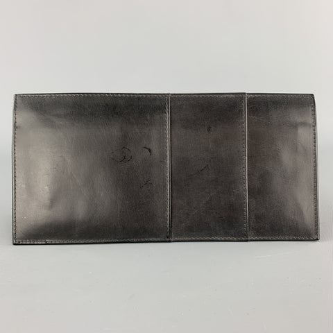 PICKETT Black Leather Card Case Wallet