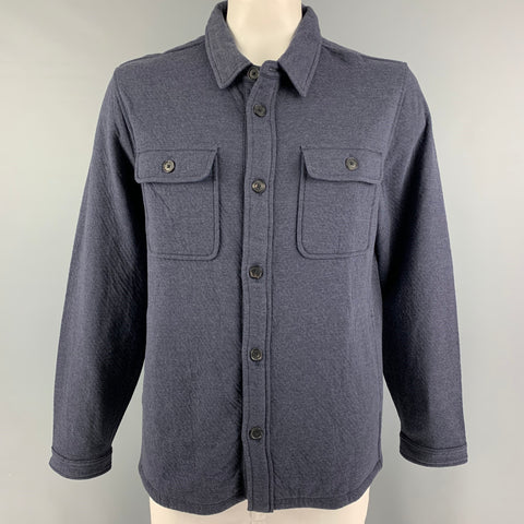 BILLY REID Taille XL Veste chemise en coton polyester marine