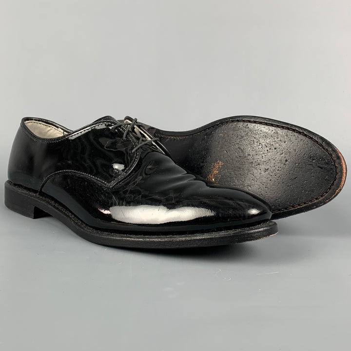 ALLEN EDMONDS Mayfair Size 9 Black Leather Lace Up Shoes