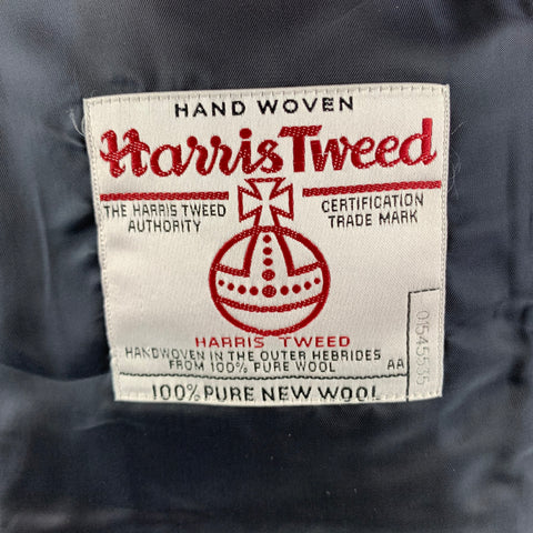 J.CREW Taille de poitrine 42 Manteau de sport à simple boutonnage en laine mélangée grise