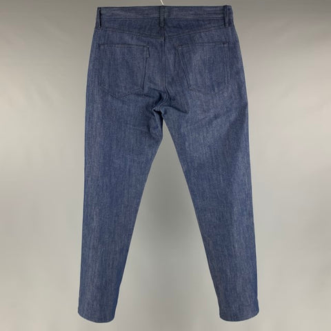 3 X 1 Size 31 Blue Cotton Button Fly Jeans