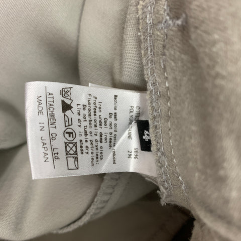 KAZUYUKI KUMAGAI (ATTACHMENT) Size L Stone Button Fly Casual Pants