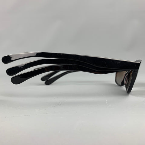 Vintage JEAN PAUL GAULTIER de MIKLI Gafas de sol de acetato negro