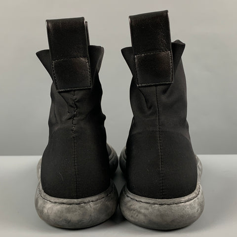 FAUSTO SANTINI Talla 8 Botas sin cordones negras