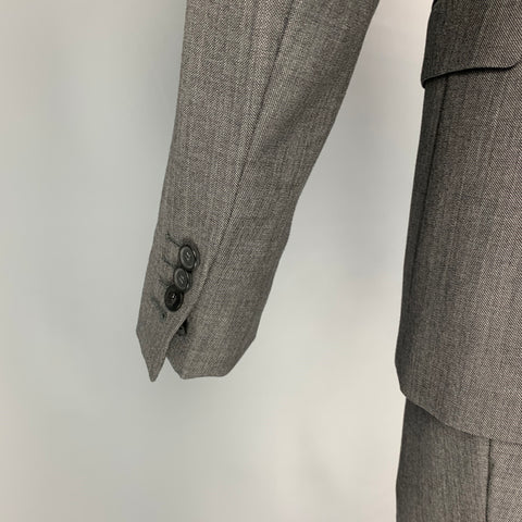 THE KOOPLES Size 38 Dark Gray Wool Peak Lapel Suit