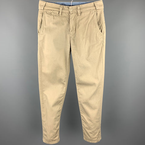 S.K.U. Size 28 Tan Cotton Zip Fly Casual Pants