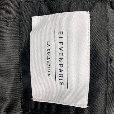 ELEVEN PARIS Blouson Bomber en Polyamide Noir Taille S