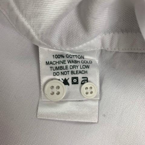 BAND OF OUTSIDERS Size M White Cotton Button Down Long Sleeve Shirt