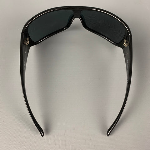 PRADA Black Acetate Sunglasses