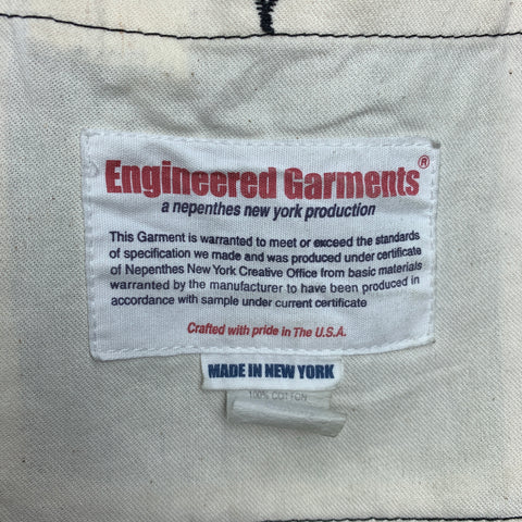 ENGINEERED GARMENTS Size M Black Twill Cotton Jacket