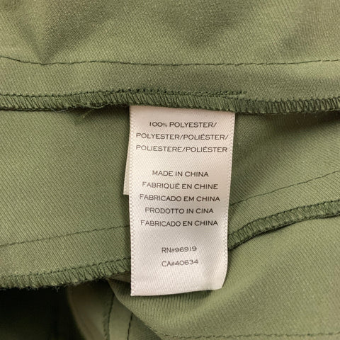 HEAVEN by MARC JACOBS Size S Green Olive Pleated Dress