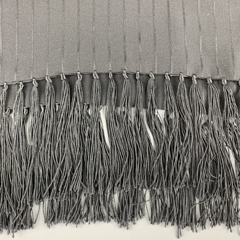 AQUASCUTUM Stripe Black Silk Scarves