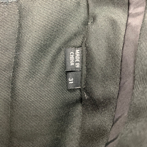 THEORY Size 31 Navy Wool Cuffed Dress Pants