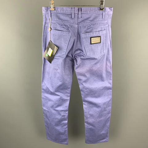 DIRK BIKKEMBERGS Size 30 Lavender Purple Double Seam Jeans