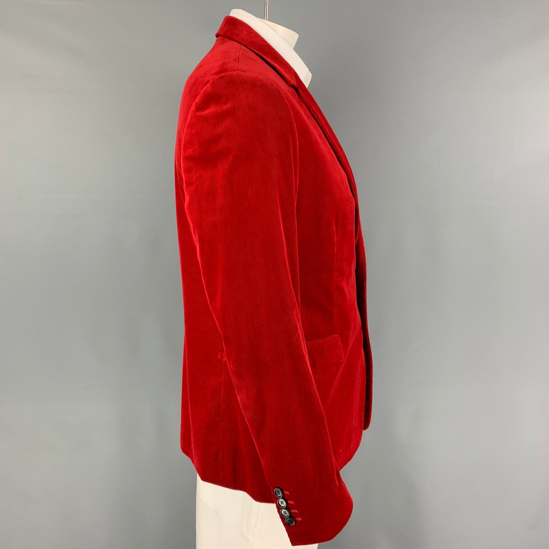 Jacket Dior Homme Red size 44 IT in Cotton - 35769964