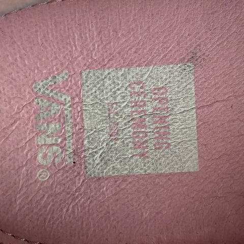 VANS x Opening Ceremony Size 9 Pink Suede Low Top Sneakers