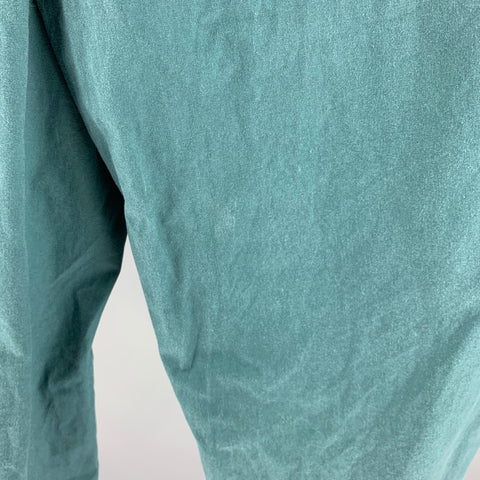 ISABEL MARANT Size XL Teal Cotton Cargo Casual Pants