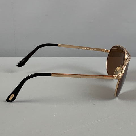 Gafas de sol Marko estilo aviador doradas de TOM FORD