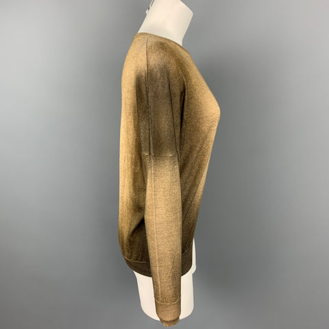 AVANT TOI Pull en cachemire / soie ombré marron et beige