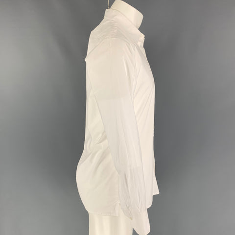 UNIVERSAL WORKS Size M White Cotton Long Sleeve Shirt