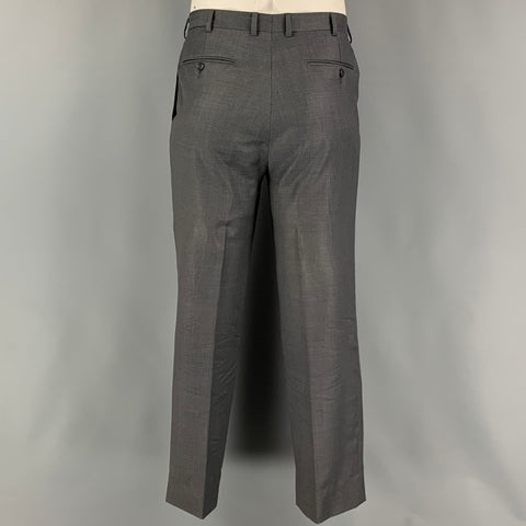 ERMENEGILDO ZEGNA Size 42 Grey Wool Single breasted 33 27 Suit