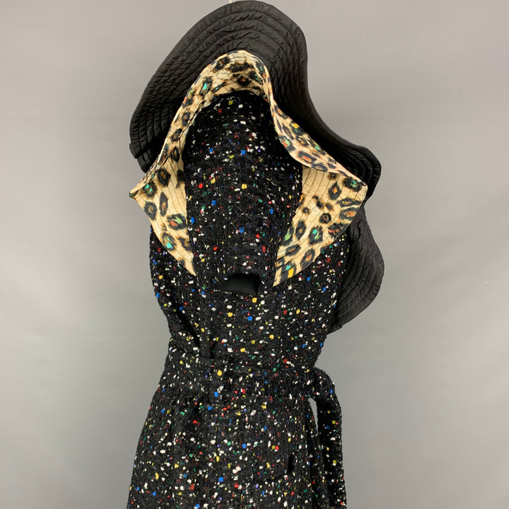 LOUIS VUITTON Fall 2019 Size 4 / FR 36 Multi-Color Wool Blend Sequined Cocktail Dress