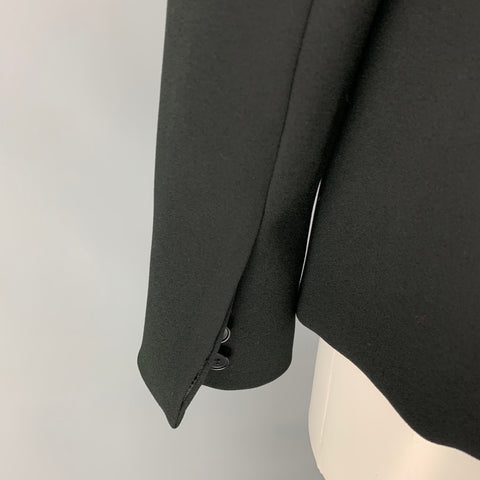 3.1 PHILLIP LIM Size 6 Black Triacetate Blend Jacket