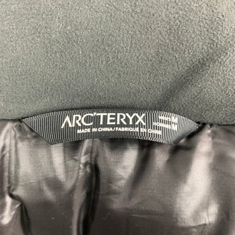 ARCTERYX Size M Burgundy Nylon Padded Jacket