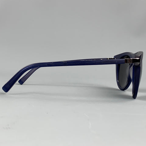 SALVATORE FERRAGAMO Navy Acetate Sunglasses